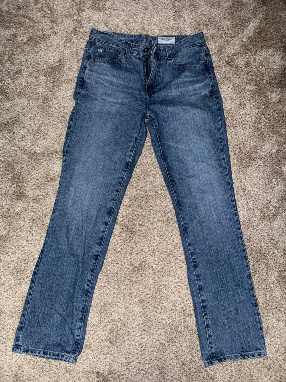 AG straight leg jeans, READ DESCRIPTION